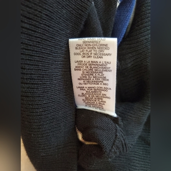 Bundle Only: Michael Kors Diagonal  Stripe Crewneck Knit Short Sleeve Top Size L - Picture 9 of 10